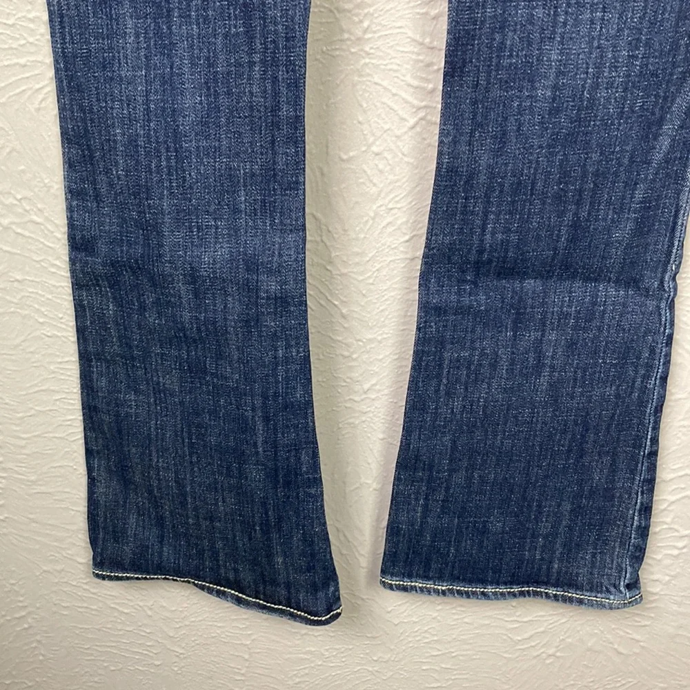 Rock & Republic Blue Kasandra Bling Pocket Jeans Women's Size 2 - Picture 13 of 16